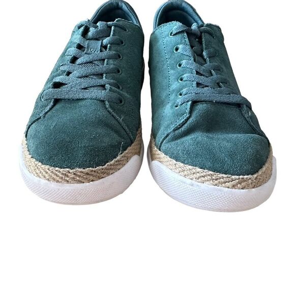 Ryka ~ Suede upper with jute accent and rolled comfort collar ~ size 7 - Picture 2 of 9